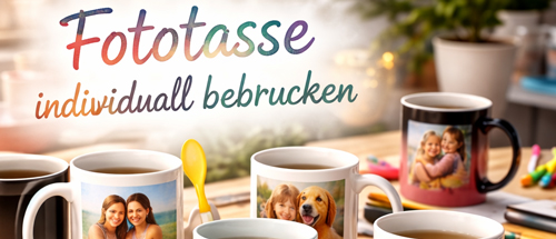 Fototasse individuell bedrucken – personalisierte Tasse mit eigenem Foto