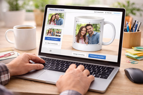 Fototasse individuell gestalten und bedrucken lassen