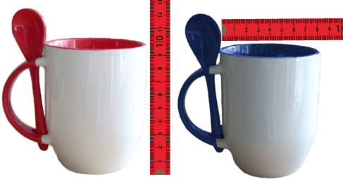 Größe der Löffel Tasse